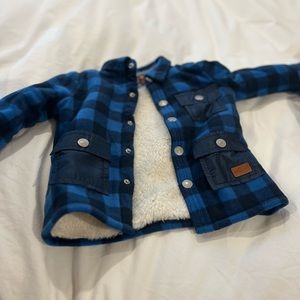 7 for all Mankind jacket with fleece lining